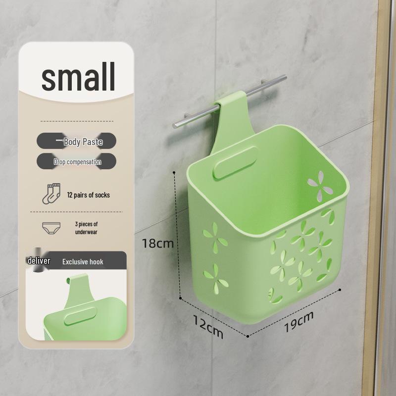 Large Capacity Foldable Wall-Mounted Laundry Basket - Portable for Dorm and Bathroom