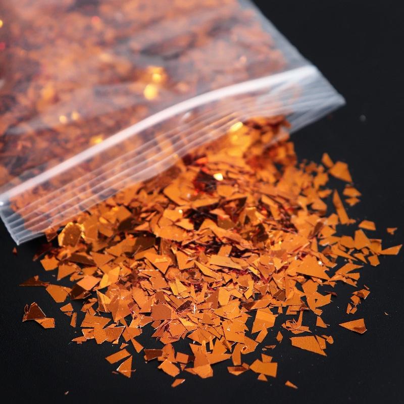 

10 г Aurora AB нерегулярный фрагмент зеркала массивный блеск для ногтей Русалка в виде ракушки блестки радужные аксессуары для украшения дизайна ногтей