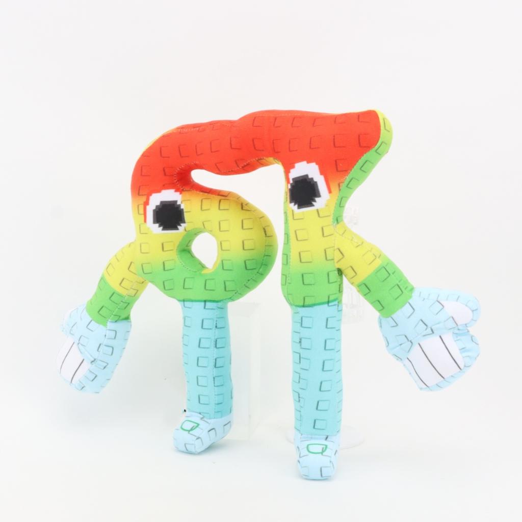 No. 67 Steal A Brainrot Rainbow 67 Plush Toy No. 77 Stuffed Doll Toy Game Peripherals for Game Fans Kids Christmas Gift Home Dec