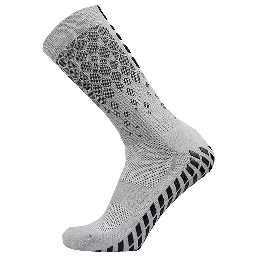 

Athletic Socks Anti Slip Hospital Socks with Grip Pads Football Socks Non Slip for Men and Women Baseball Softball Football чёрный