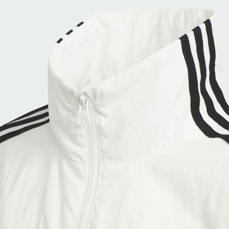 Adidas Originals Jacket Brand Logo Stripe Casual Sports Woven Kids Jackets KQ5492