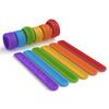 6 Pack Fidget Toys Slap Bracelets Textured Silicone Sensory Toys For Kids Autism Calming Sensory Toy For Special Needs Fidgets