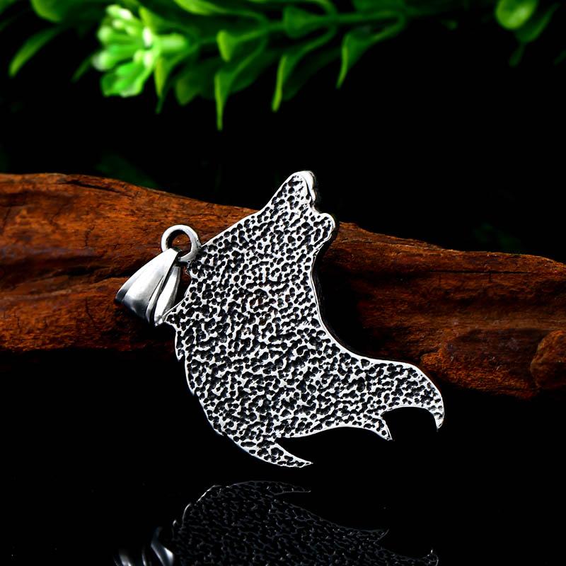 BEIER new store  new Viking wolf head necklace pendant totem personality animal men's pendant Fashion jewelry gift LLBP8-409P