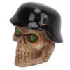 4 Stück/Set Helm Totenkopf Typ Reifenventil Schaft mit Gummi für Autos Fahrräder SUVs LKW Motorrad