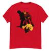 The Wolf Man Cult Horror Film Fan Art Red T-shirt