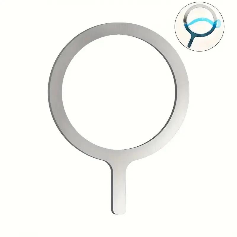Universal Magnet Sticker Magnetic Adapter Ring Suitable for Magsafe IPhone Wireless Charging Cellphone Round Metal Plate Ring