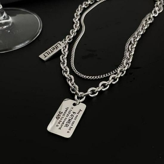 Elegant Pearl Necklace: Trendy, High-End Titanium Steel Clavicle Chain for Women