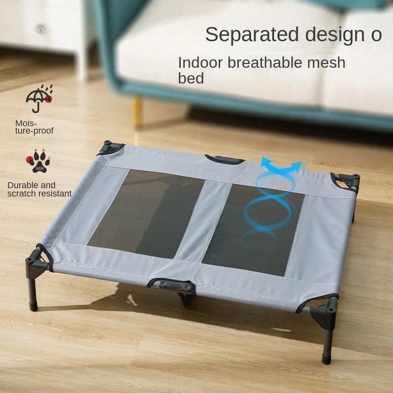 Outdoor Breathable Elevated Pet Bed Portable Dog CampTent Raised Dogs Camping Home Outdoor Use Canopy Shade Tent Lightweight