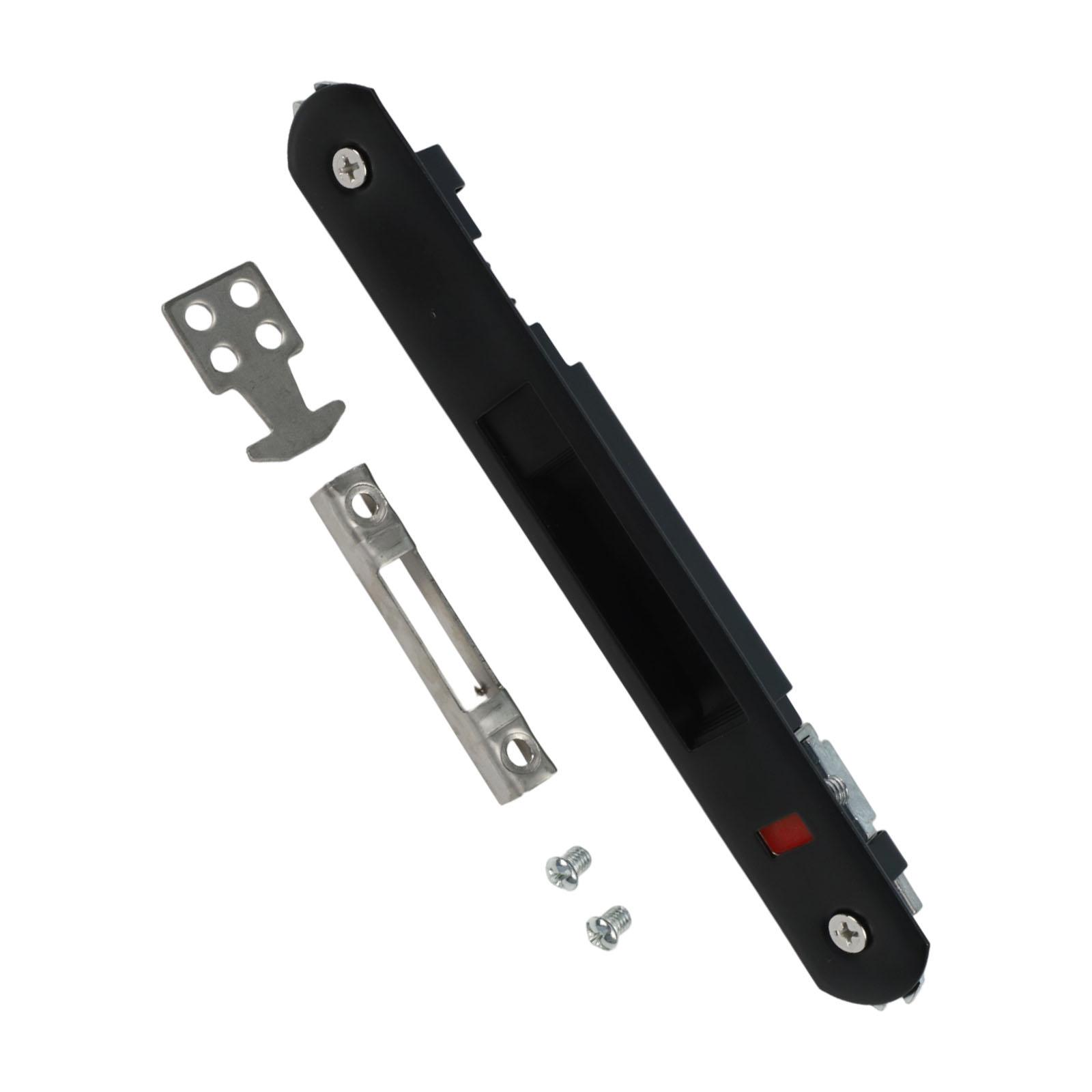 Gancio di Chiusura per Porta Scorrevole Maniglia per Porta a Vetro Finestra Gancio di Chiusura Acciaio Inossidabile Montaggio a Filo Chiusura a Scatto