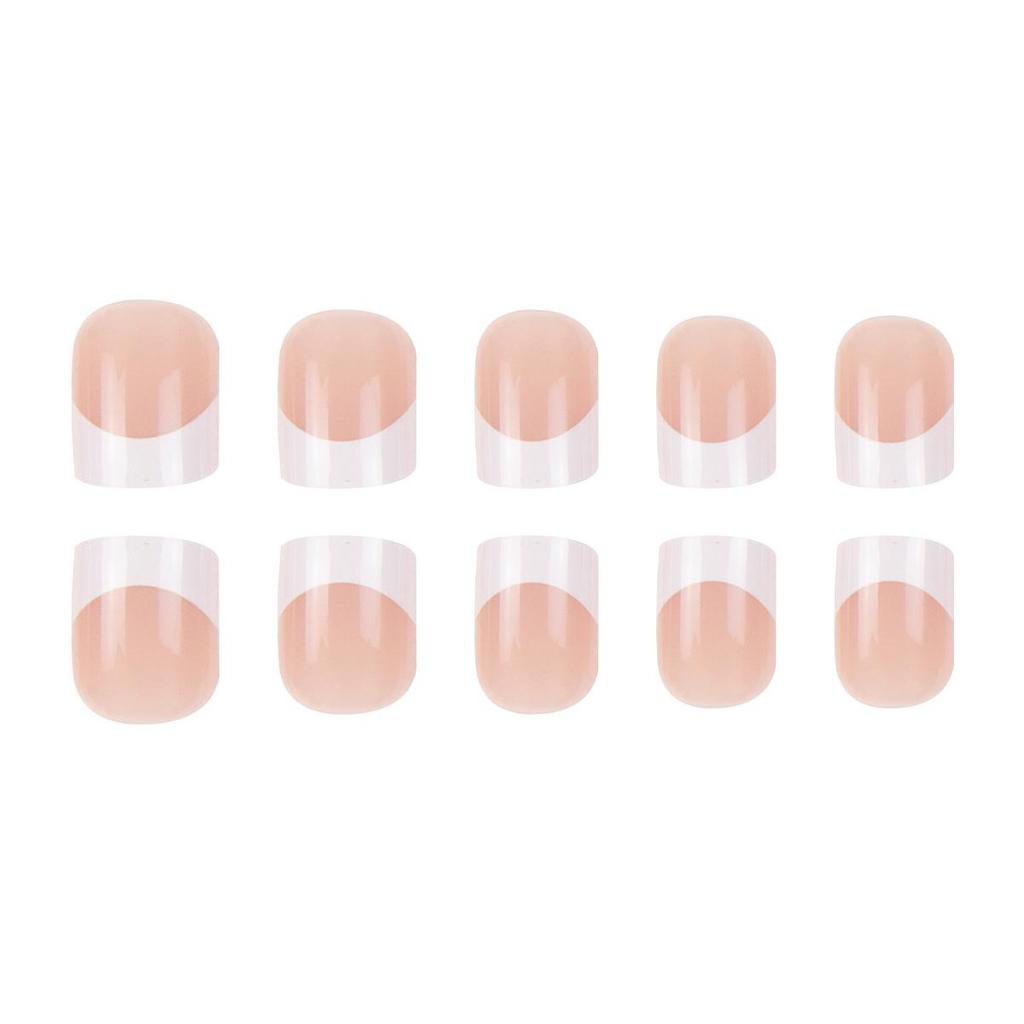 Simple Wearable French Nail Tips - Flat, European & American Style