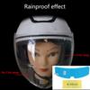 Durable Helmet Clear Rainproof Anti-Fog Patch Film Universal Motorcycle Helmet Lens Film Safety Driving Moto Helmet Accessories