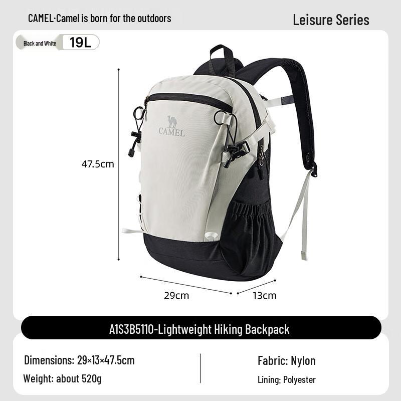 CAMEL A1S3B5110A Unisex Outdoor Hiking Backpack
