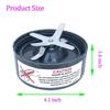 Replacement for NutriBullet 600W 900W Blender Blade Parts Blender Including Extractor Blade Gasket Shock Pad and Gear