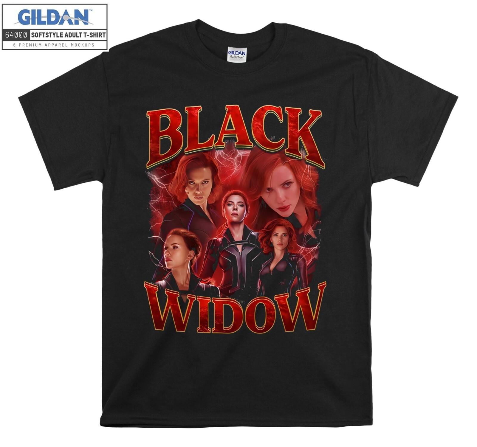 Black Widow Poster Avenger T-Shirt Mens Womens Tees Top Gift Hoodie T Shirt Mens Womens Tees Top Men Women Unisex 6566 3XL