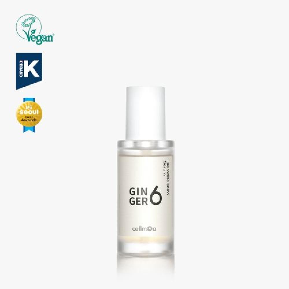 Ginger6 Vegan Like White Snow Serum 30ml none