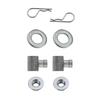 2Pcs GX24864 Deck Lift Hanger Rod Kit for GX21718 14M7465 GX26085 24M7053 Deck Lift Link Kit Lawnmower Deck Accessories