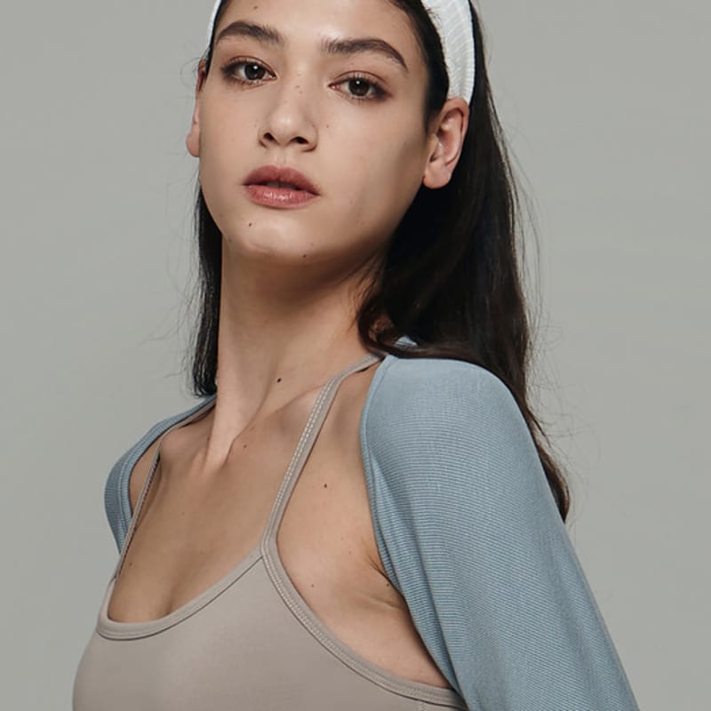 DEVIWEAR Damen Yoga-Bekleidung DEVI-A0003 - Elfenbein Pilates Laura Golji Haarband