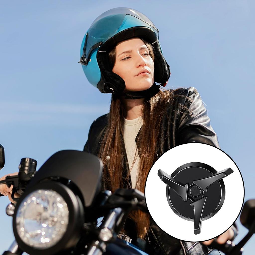8Pcs Motorcycle Helmet Visor Screws with Rubber Washers, Corrosion Resistant Replacement Hardware Kit, for Dirt Bike & Helmet Visor Fixing, Essential