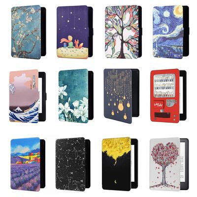 Για Θήκη Amazon Kindle Paperwhite PU Δέρμα Έξυπνο Κάλυμμα Προστατευτική Θήκη Δέρμα για Kindle Paperwhite 4 2018 10ης Γενιάς PQ94WIF E-book
