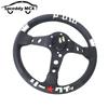 13inch 320mm JDM Classic Drift Racing Steering Wheel Real Leather Car Universal With Accessories 326Power