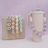 Hand-woven Hanging Bottle Sling Holder For Adjustable Water Cup Strap Elastic Band Design For Water Cup Accessories Gifts Decor