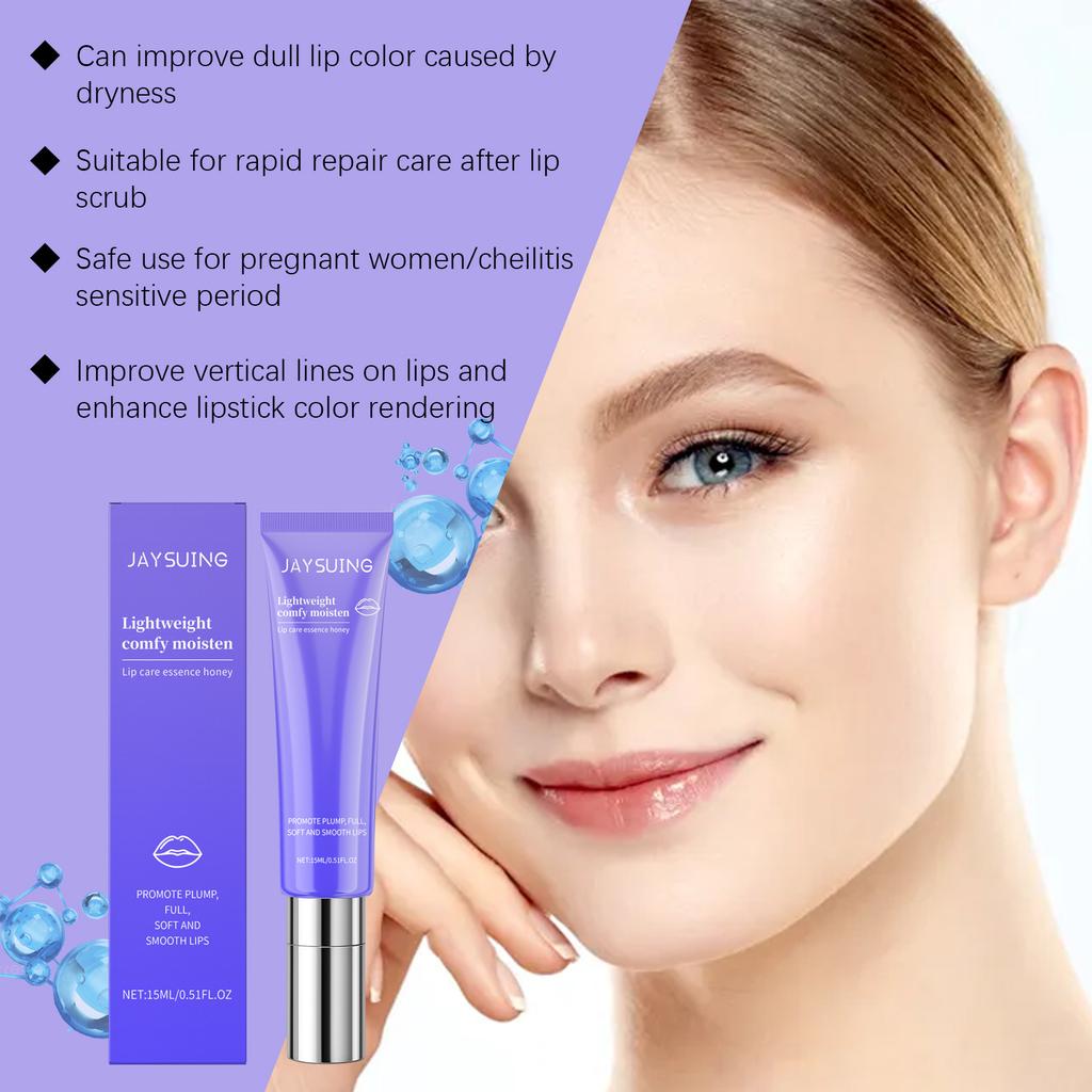 Balsam Hidratant Ameliorează Uscăciunea Întârzie Aspectul Tern Îndepărtarea Celulelor Moarte de pe Piele de Lungă Durată Hrănitor Zilnic Reparator Ser pentru Volumizarea Buzelor
