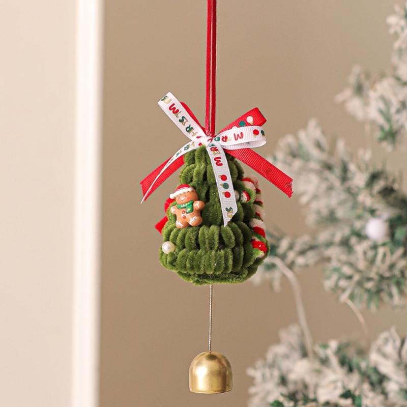 Twist Stick Christmas Tree Wreath For Door Wall Decoration For Holiday Homes Party Doorway Hanging Ornament