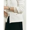 Binpolleidiseu [B. My] Ribbed Two-Way Collar Zip-Up Ivory (Bf5841N010)