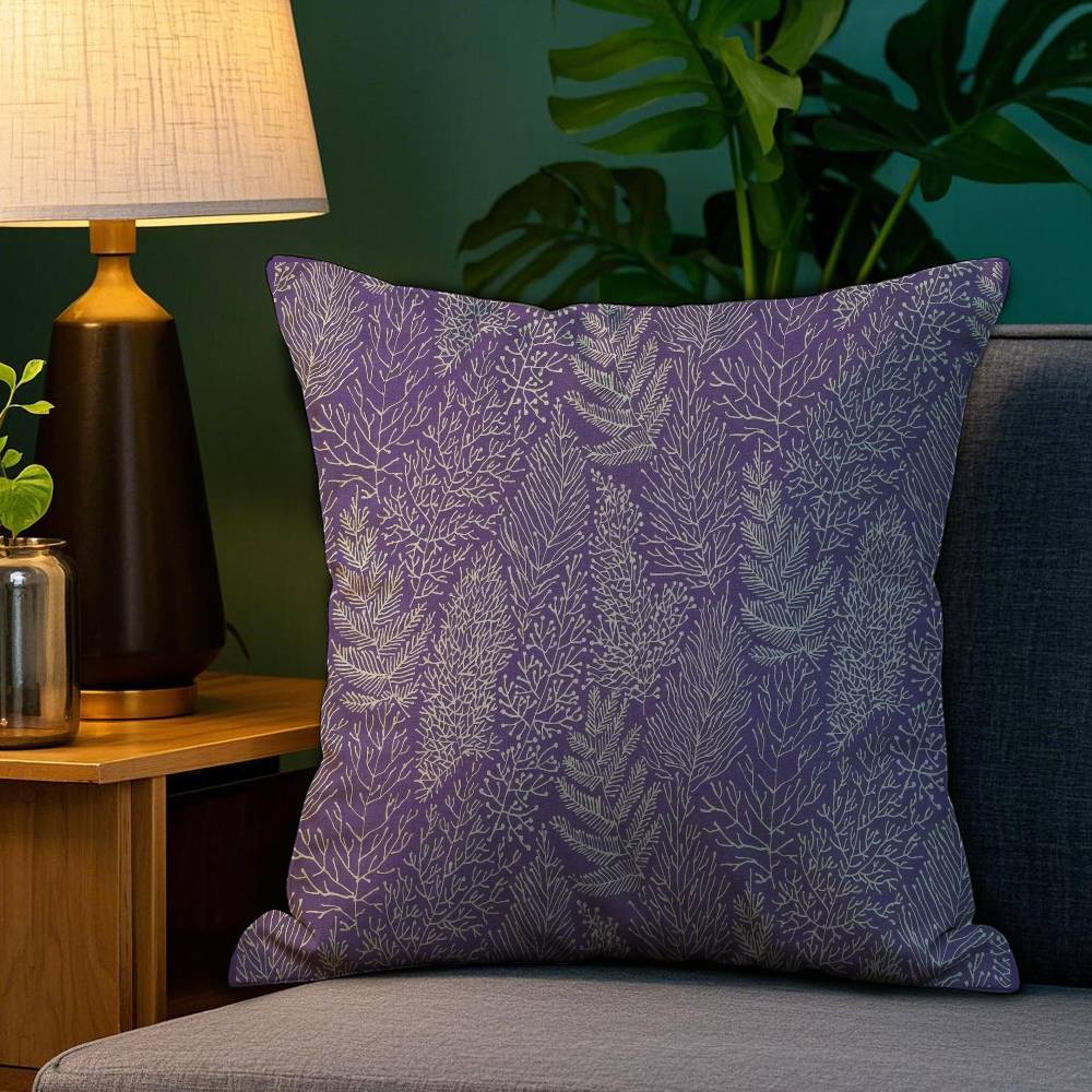 Чехол для подушки с принтом, противопылевой, с невидимой молнией, из шелковистого короткого плюша, чехол для диванной подушки 12x12Inch