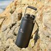 LALPHA Ice Jug Ice Container Jug Insulation Vacuum Insulation Ice ICE Cold Hot Compatible Stainless Steel Camping Outdoor 1.8L Cold/Hot CK-180BK