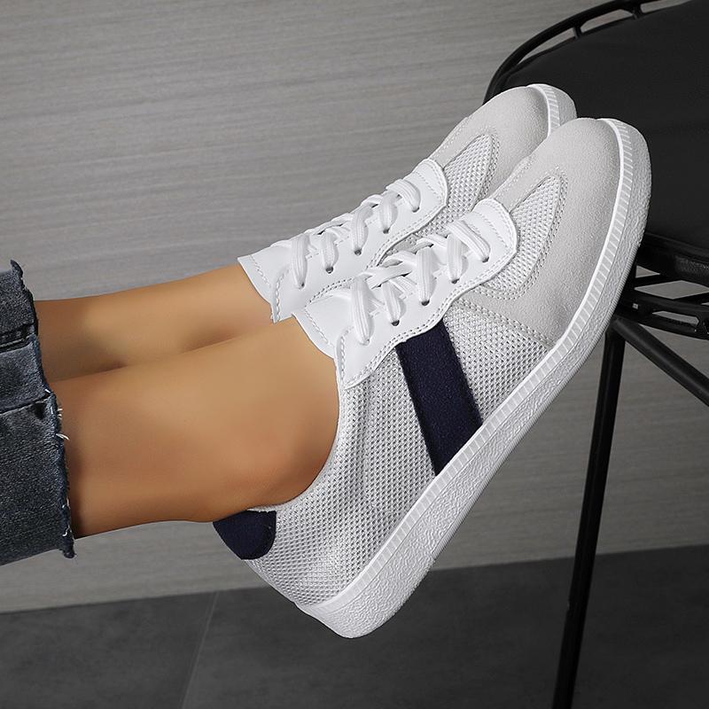 

Женские кроссовки повседневные школьные туфли для школьников легкие для девочек обувь для скейтбординга большие размеры EU: 44 темно-синий