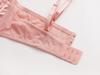European & American Sexy French Satin Lace Bra - Slimming, Anti-Sagging, Push-Up Design