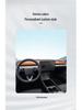 Tesla Model 3 Alcantara Suede Instrument Panel Trim for Interior Modification