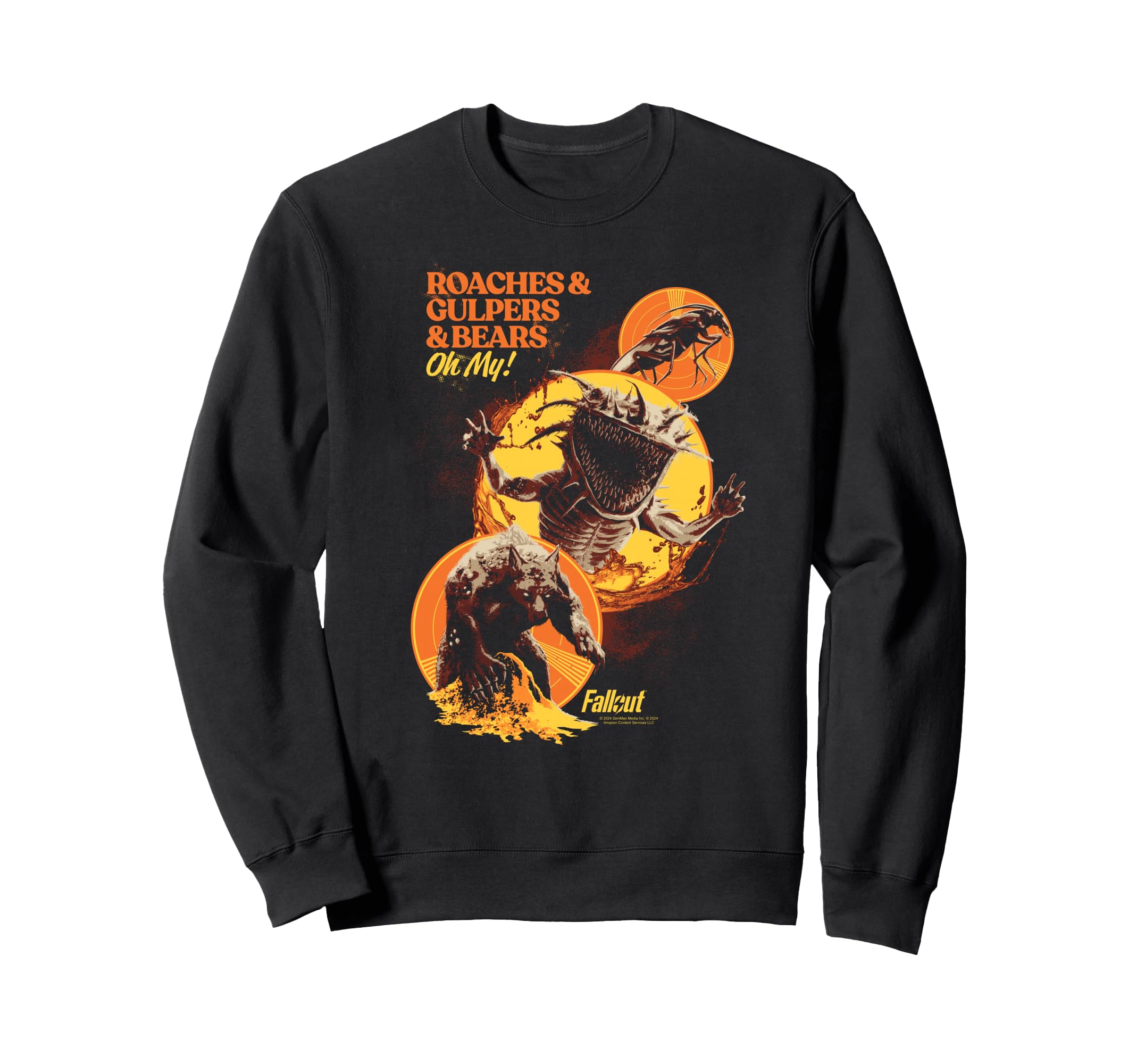 Fallout Тараканы и Гулперы и Медведи О Боже Мой Свитшот