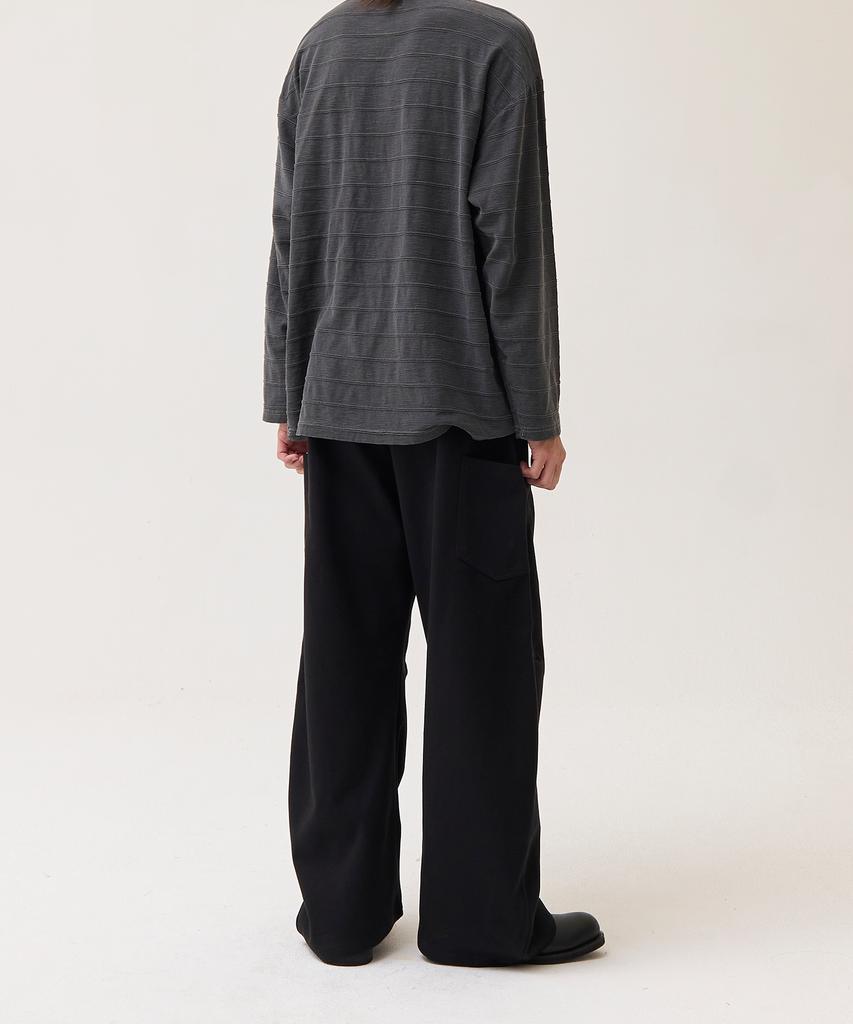 Akesi Lenin Curved Sweatpants_Black