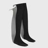 Minimalist wind inner height increase knee boots women's new high elastic bare boots versatile temperament thin boots show thin elastic boots