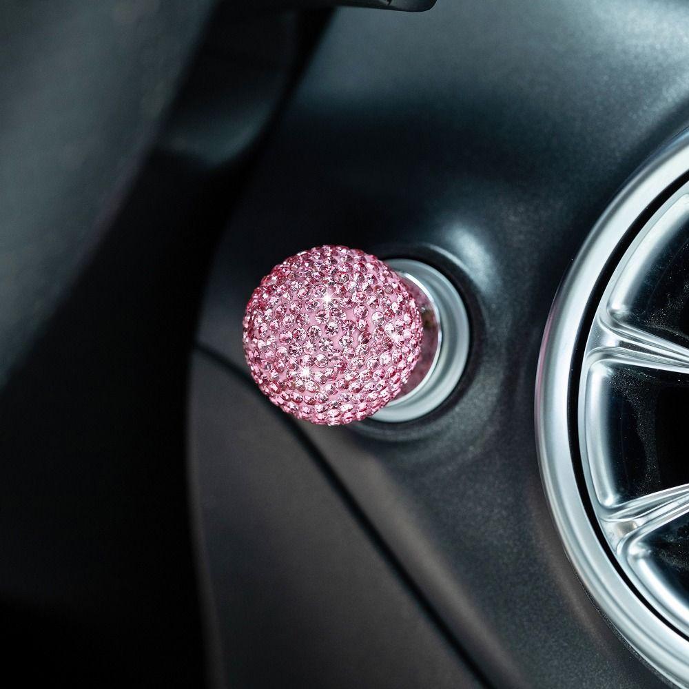 Ball-Shaped Start Button Cover Push To Start Car Joystick Starter  Car Starter Accessories