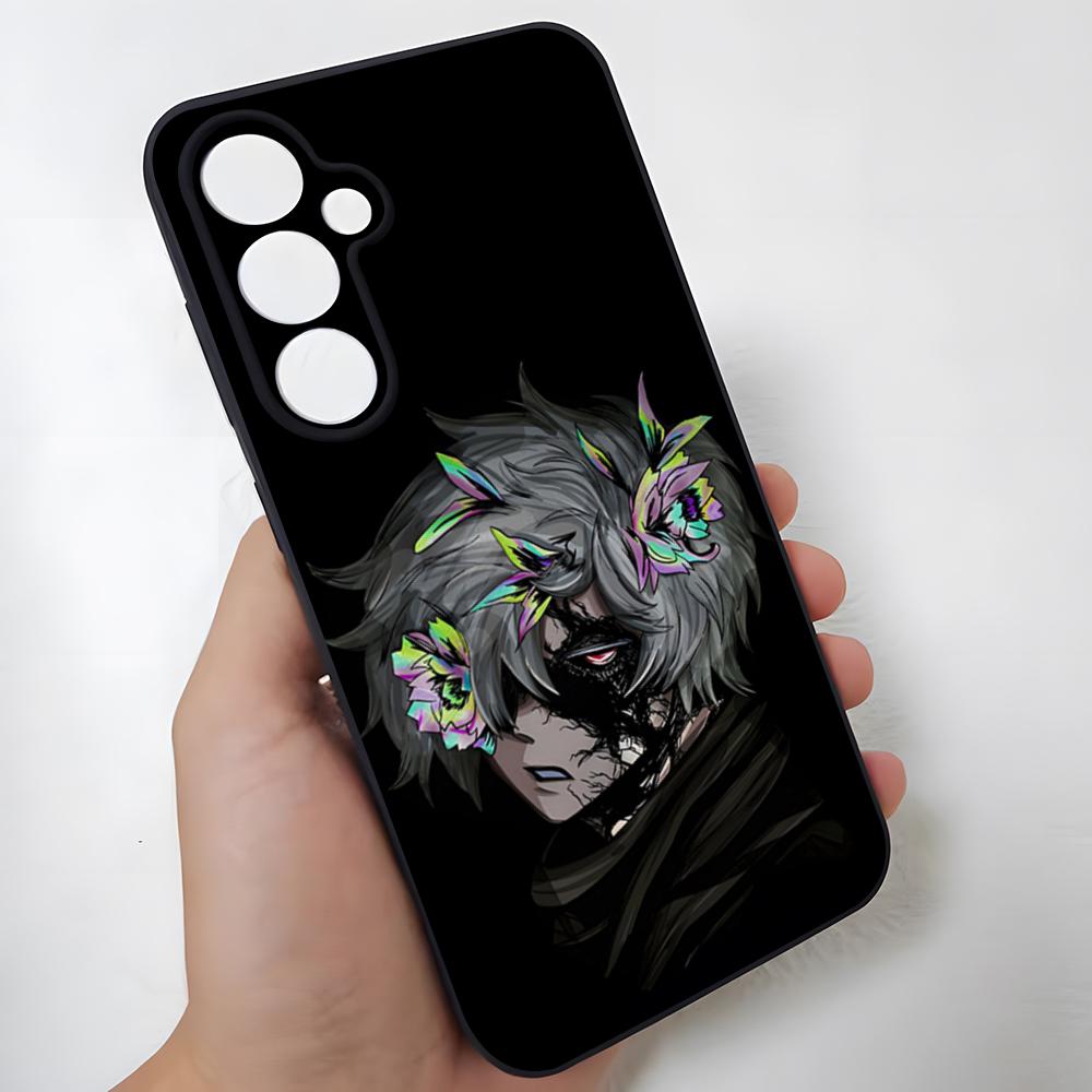 Anime Hells Paradise Phone Case For Samsung S26 Ultra S25 Edge Ultra S23 S22 S21 S20 Ultra Plus S24 Fe Glass Cover