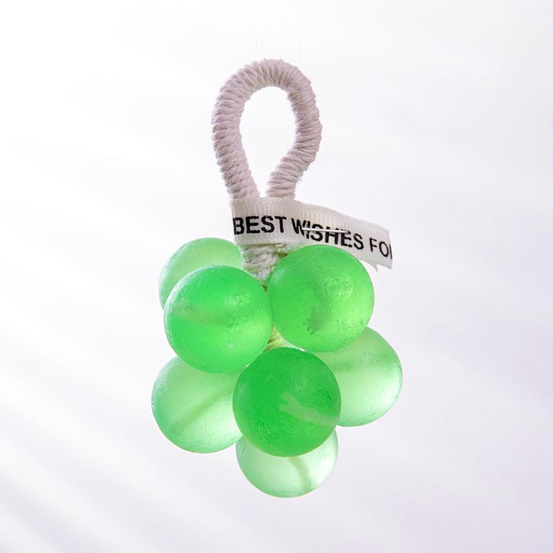 Crystal Grape Scented Hanging Ornament – Handmade Essential Oil Soap, Perfect for Opening Ceremony Souvenirs and Gifts.