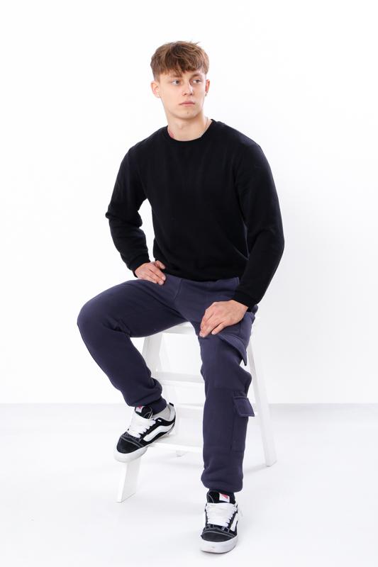 Men’s Cargo Pants – Warm Triple Knit Fabric with Fleece, Winter, 3392-140 HC