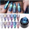 Aurora Threaded Cat'S Eye Nail Gel, Colorful Dream Nail Gel For Nail Salon