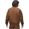 Jordan Solid Color Logo Embroidered Side Pocket Baseball Collar Full Zip Jacket Men Jacket Light-Brown FB7317-281