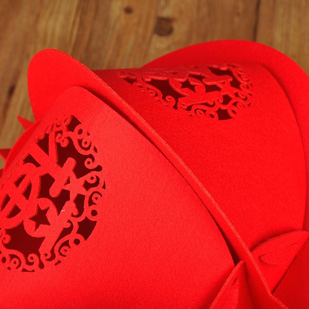 Fortune Party Celebration Red Paper Lanterns Chinese New Year Hanging Ornaments Festival Supplies