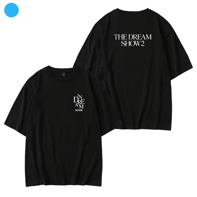 2026 Kpop NCT DREAM Concert THE DREAM SHOW2 Series Print T-shirt Cotton Summer Tee Short Sleeve T Shirt Fashion Women's Clothes