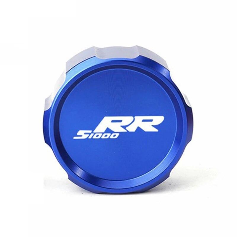 Moto Accessories Aluminum Front Rear Brake Fluid Reservoir Cap Oil Cylinder Cover For BMW S1000RR S 1000 RR 2008-