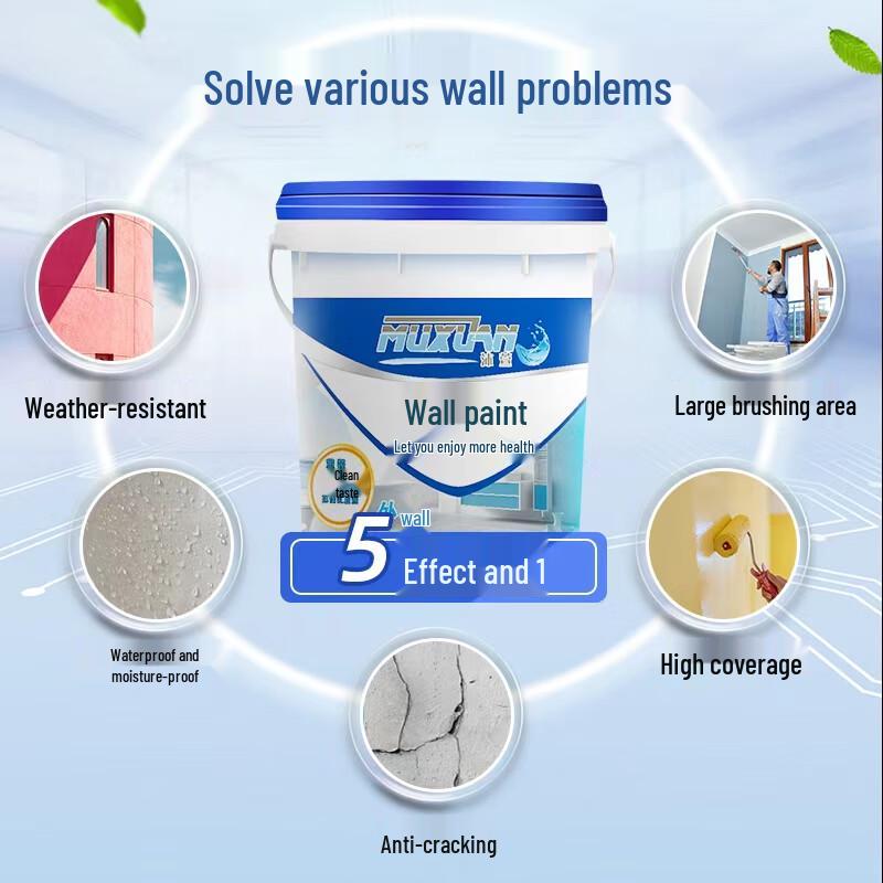 Muxuan Exterior Weather-Resistant Latex Paint