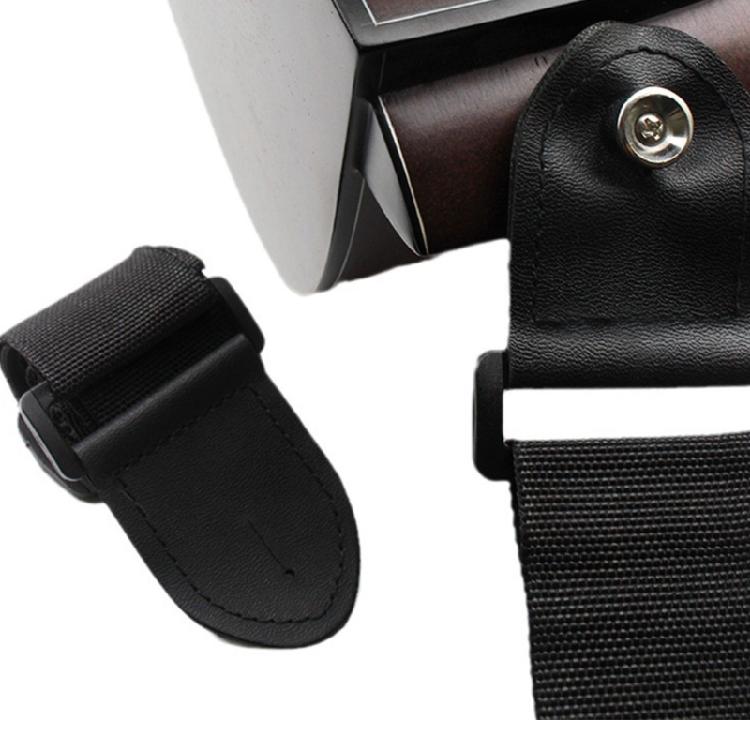Guitar Strap With Leather Ends Adjustable Nylon Guitar Strap for Bass and Classical Guitars