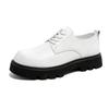 Man Japan Harajuku Korean Office Fashion White Business Wedding Leather Shoe Men Platform Streetwear Vintage Casual Cargo Shoes