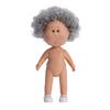 Curly Hair 14cm Bean Eye Vinyl Doll Dress Up Action Figure Body Fashion Mia Potato Dolls  DIY Toys
