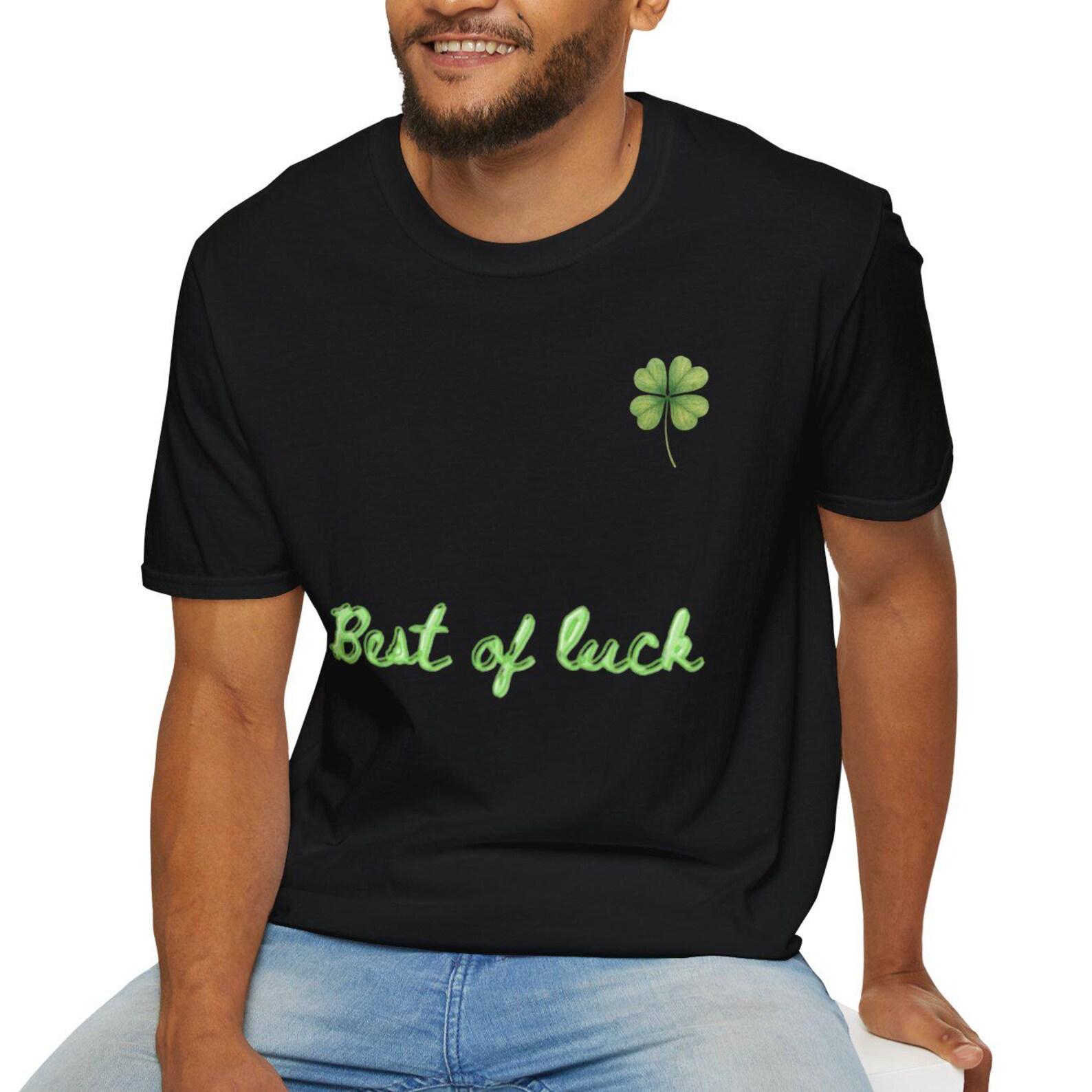 Retro Shamrock T-Shirt, St Patrick s Day Lucky Vibes Tee 2XL